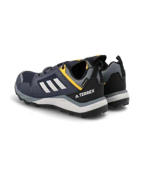 Giày Adidas Terrex Agravic Tr Gore-tex Trail Marathon 'Navy Blue Yellow' EF6870 - Ảnh 5
