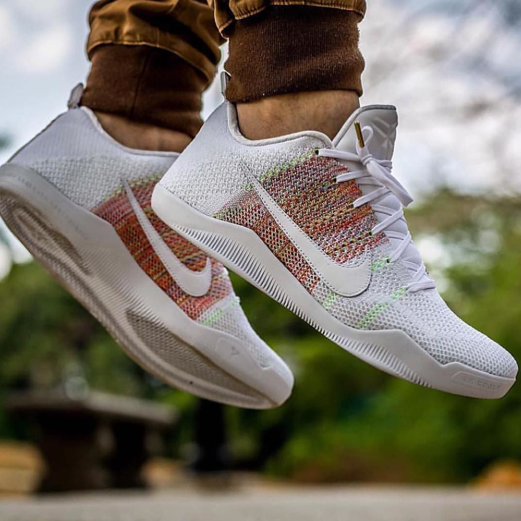 Giày Nike Kobe 11 Elite Low 4KB 'White Horse' 824463-199 - Ảnh 2