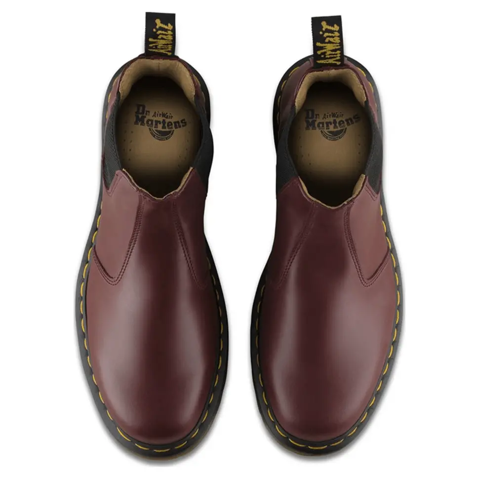 Giày Dr.Martens 2976 Yellow Stitch 'Cherry Red' 22227600 - Ảnh 3
