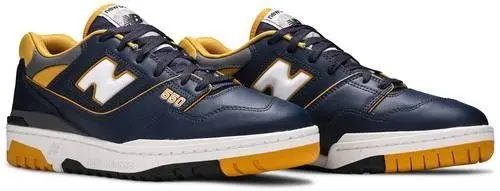 Alternative view of Giày New Balance 550 'Navy Yellow' BB550MA1