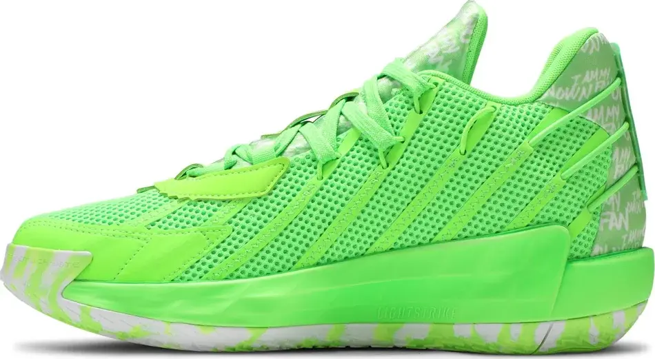 Giày Adidas Dame 7 GCA 'I Am My Own Fan Solar Green' FY2797 - Ảnh 5