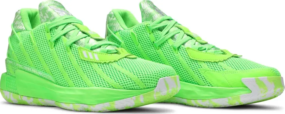 Alternative view of Giày Adidas Dame 7 GCA 'I Am My Own Fan Solar Green' FY2797