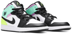 Alternative view of Giày Nike Air Jordan 1 Mid GS 'Pastel' 554725-175
