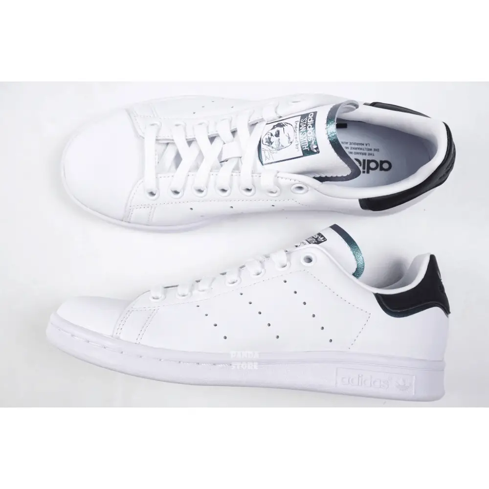 Alternative view of Giày Adidas Stan Smith 'White Black' FU9613