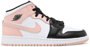Giày Nike Air Jordan 1 Mid GS 'Crimson Tint' 554725-133