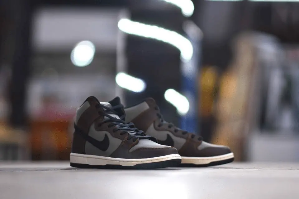 Giày Nike SB Dunk High Baroque Brown BQ6826-201 - Ảnh 3