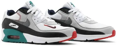 Giày Nike Ken Griffey Jr. x Air Max 90 GS 'Backwards Cap' DJ5194-100 - Ảnh 3