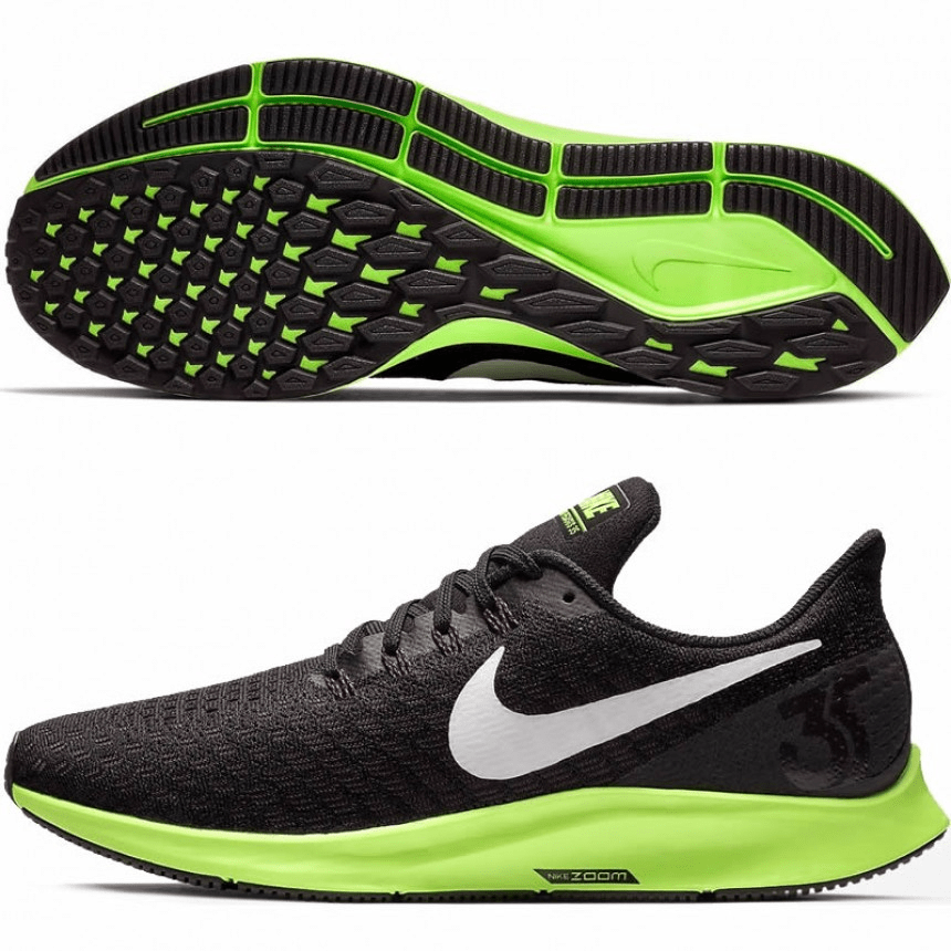 Giày Nike Air Zoom Pegasus 35 'Black Lime Blast' 942851-016 - Ảnh 3
