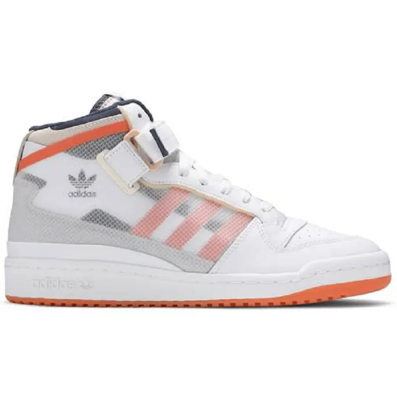 Giày Adidas Forum Mid TT 'White Acid Orange' FY4707