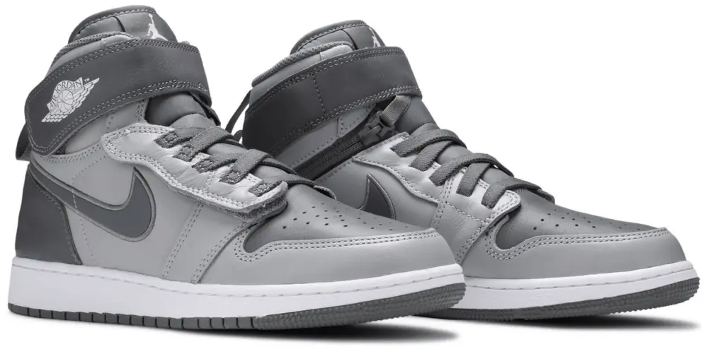 Giày Nike Air Jordan 1 High FlyEase GS 'Light Smoke Grey' DC7986-003 - Ảnh 4