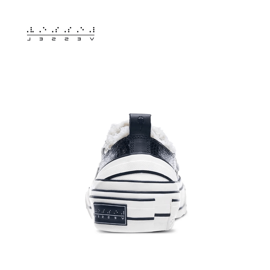 Giày xVESSEL G.O.P. Lows 'Python Pattern Black' - Ảnh 5