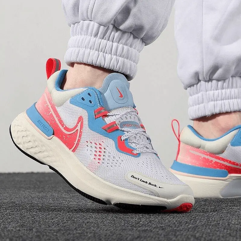 Giày Nike React Miler 2 White Pink Blue DJ5202-161 - Ảnh 3