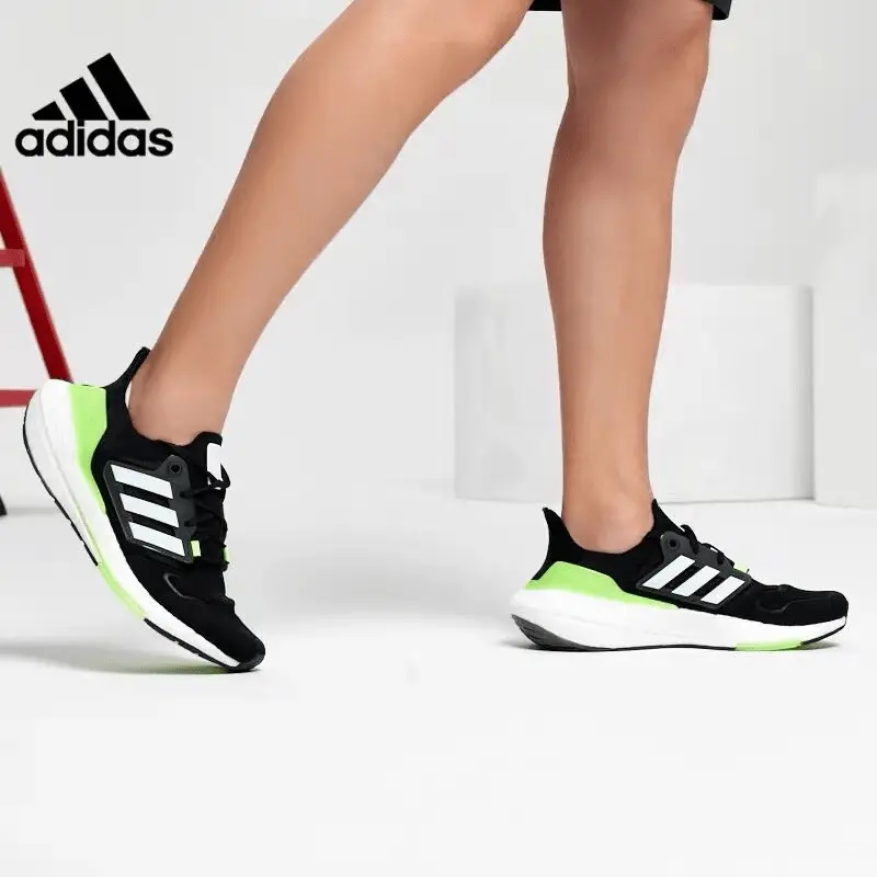 Giày Adidas UltraBoost 22 'Black Solar Green' GX6640 - Ảnh 3