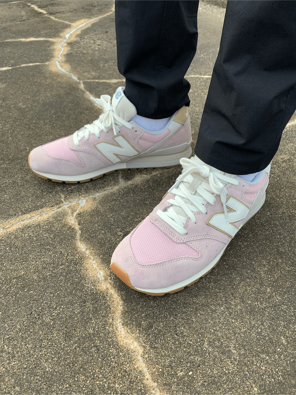 Giày New Balance 996 'Pink' CM996LW2 - Ảnh 2