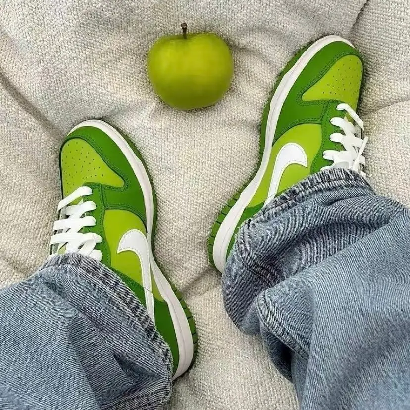 Giày Nike Dunk Low 'Chlorophyll' DJ6188-300 - Ảnh 5