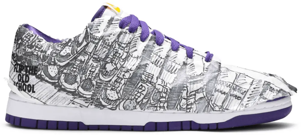Giày Nike Wmns Dunk Low 'Flip The Old School' DJ4636-100