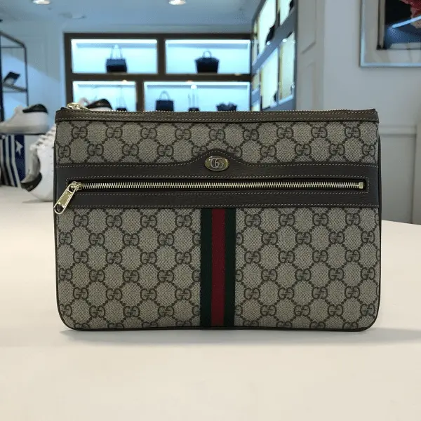 Túi Gucci Ophidia GG Supreme Pouch 517551 96IWS 8745 - Ảnh 3