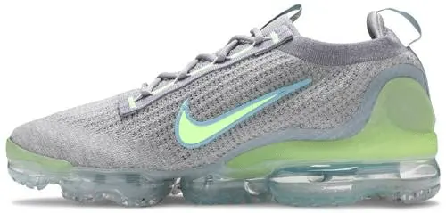 Alternative view of Giày Nike Air VaporMax 2021 Flyknit 'Grey Light Liquid Lime' DH4084-003