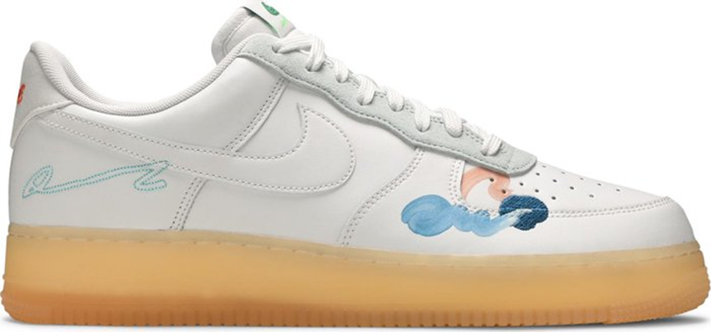 Giày Nike Mayumi Yamase x Air Force 1 Flyleather 'Earth Day' DB3598-100