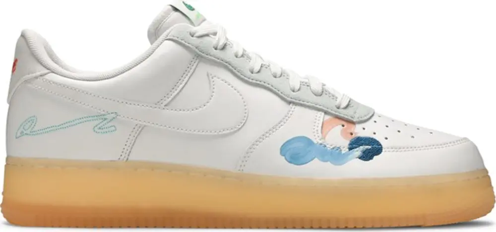 Giày Nike Mayumi Yamase x Air Force 1 Flyleather 'Earth Day' DB3598-100