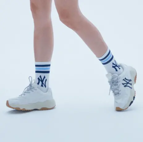 Alternative view of Giày MLB Bigball Chunky Lite New York Yankees 'White' 3ASHC311N-50WHS