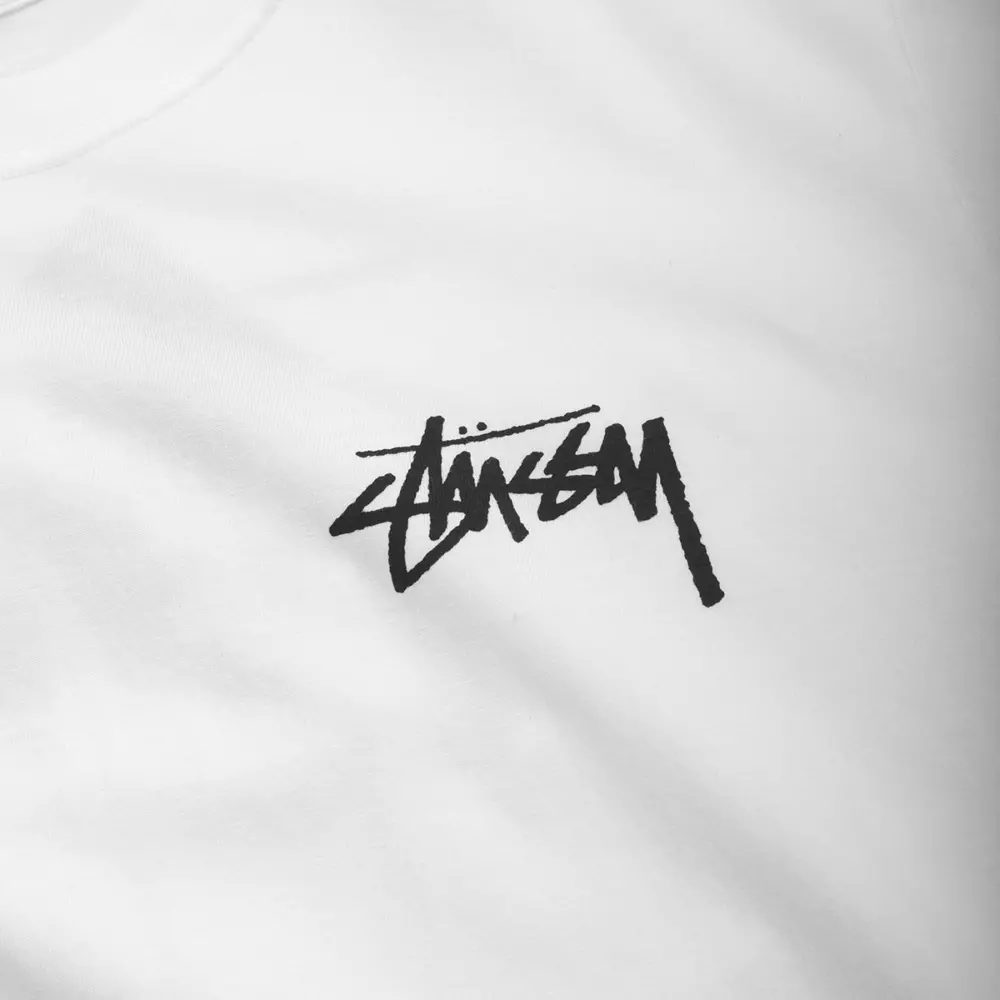 Áo Stussy Big Hippo T-shirt 'White' - Ảnh 3