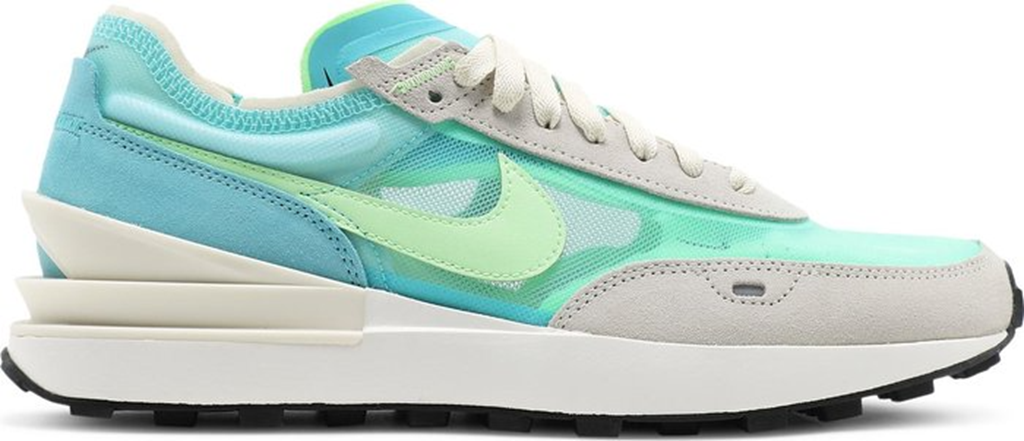 Giày Nike Wmns Waffle One 'Bleached Aqua Lime Glow' DC2533-401