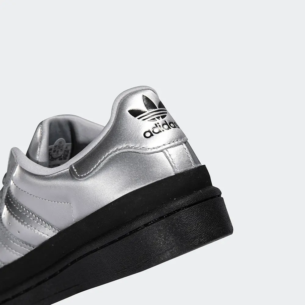 Giày Adidas Wmns Superstar 'Silver Metallic Black' FW3709 - Ảnh 4