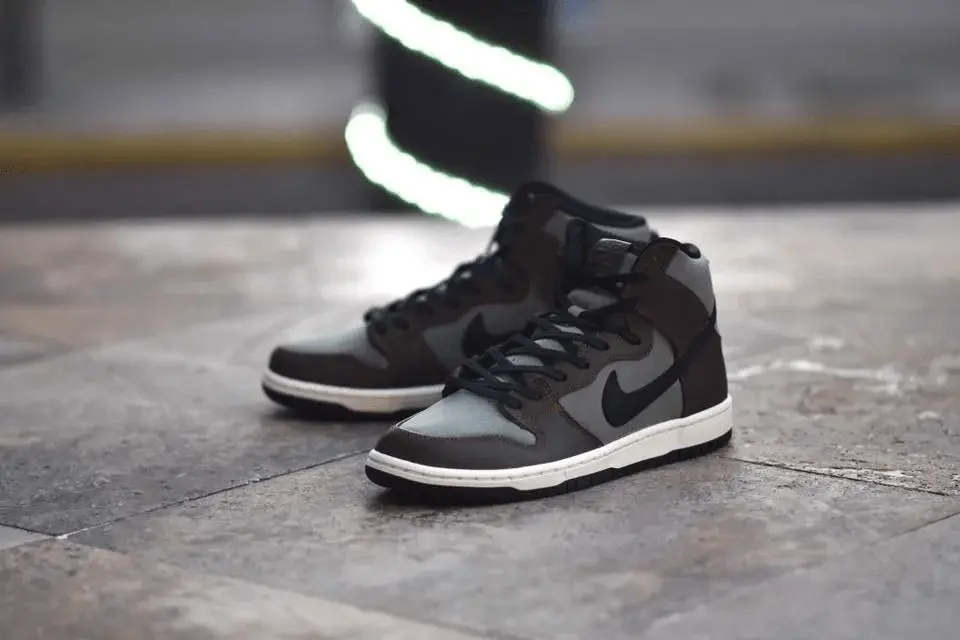 Giày Nike SB Dunk High Baroque Brown BQ6826-201 - Ảnh 4