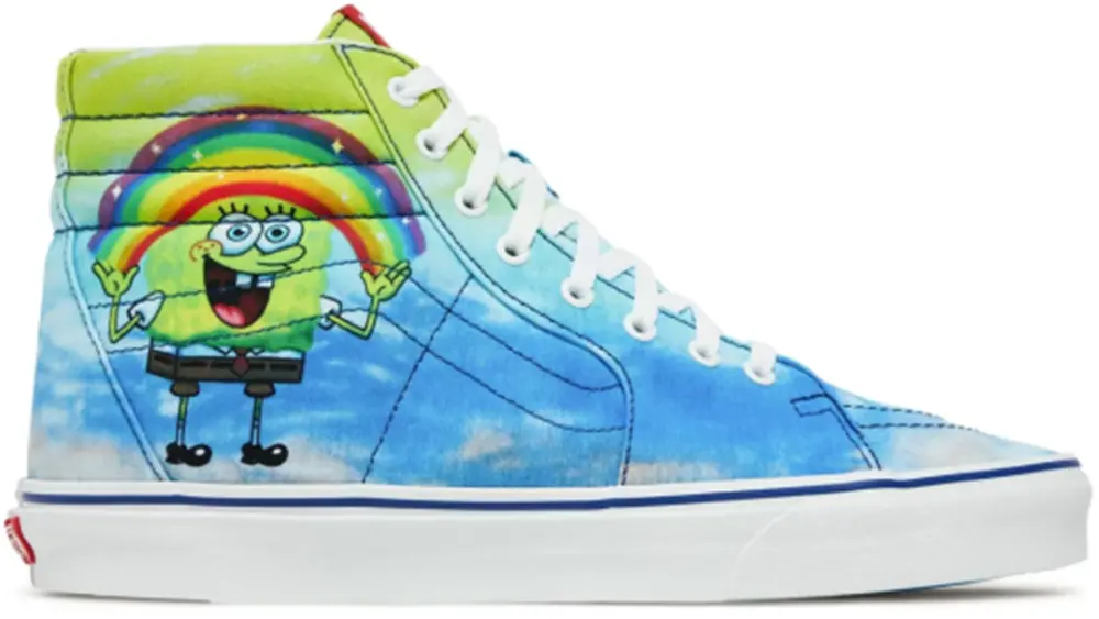 Giày Vans Sk8-Hi 38 DX x SpongeBob 'Imaginaaation' VN0A32QGZAW1