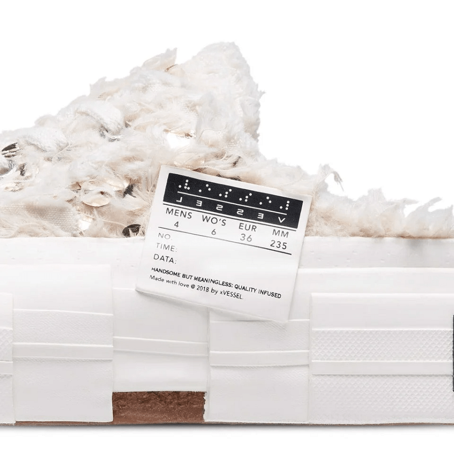 Giày xVESSEL G.O.P. Slip on 'White Gold' - Ảnh 3