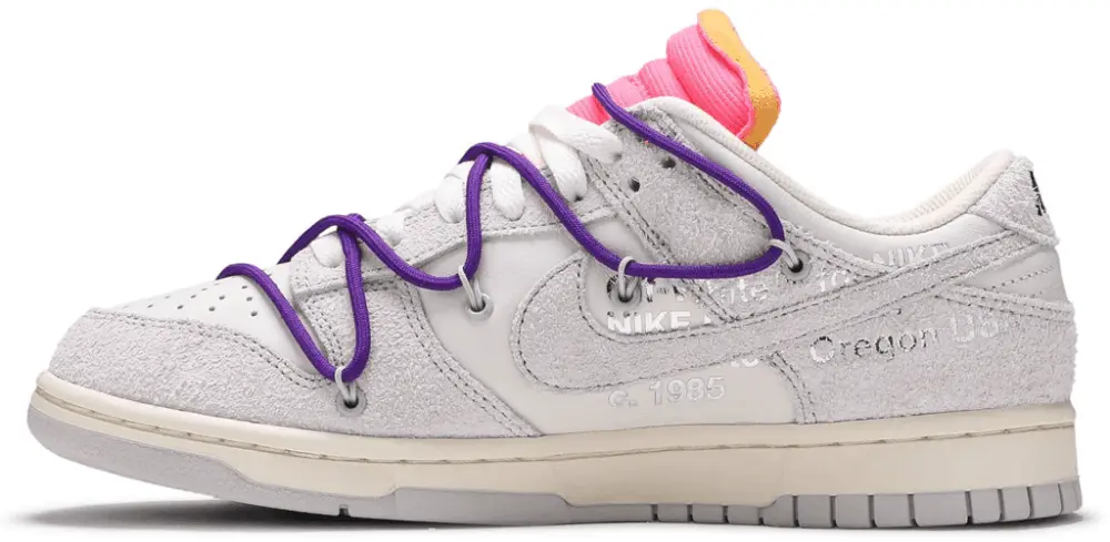 Alternative view of Giày Nike Off-White x Dunk Low 'Lot 15 of 50' DJ0950-101