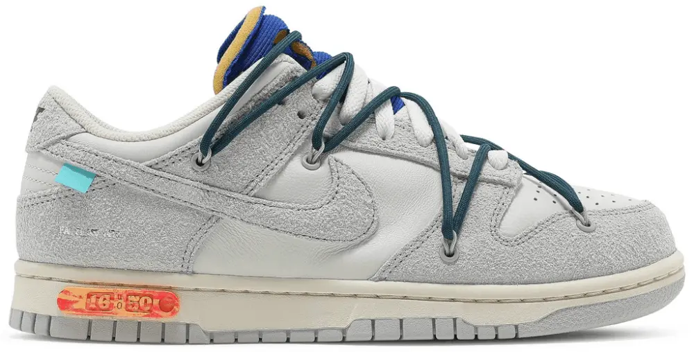 Giày Nike Off-White x Dunk Low 'Lot 16 of 50' DJ0950-111
