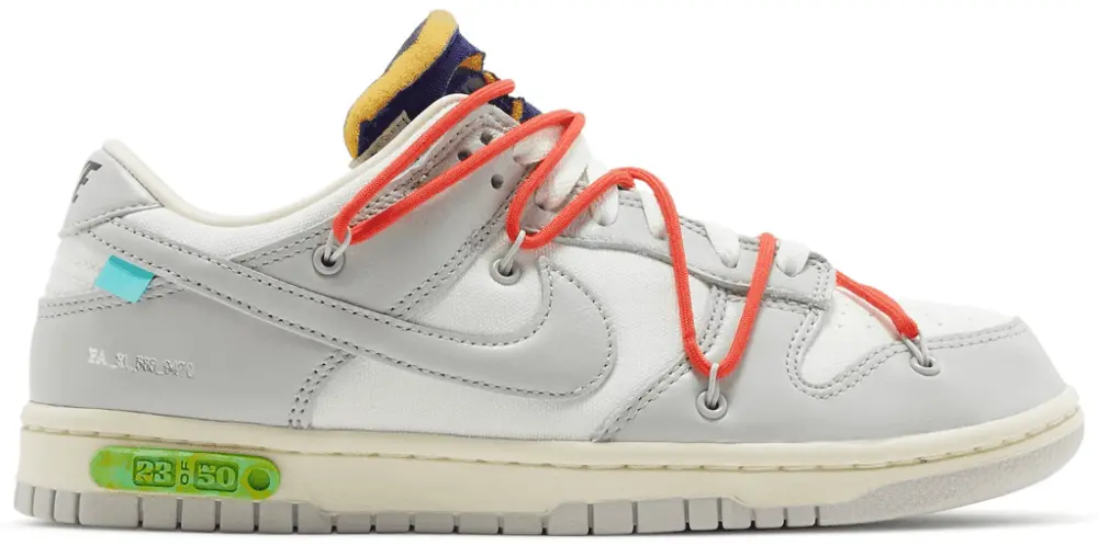 Giày Nike Off-White x Dunk Low 'Lot 23 of 50' DM1602-126