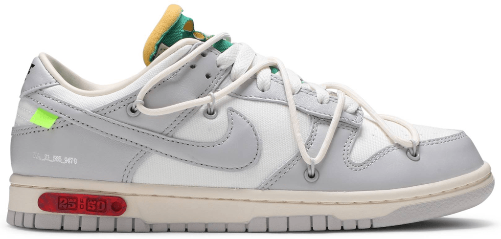 Giày Nike Off-White x Dunk Low 'Lot 25 of 50' DM1602-121