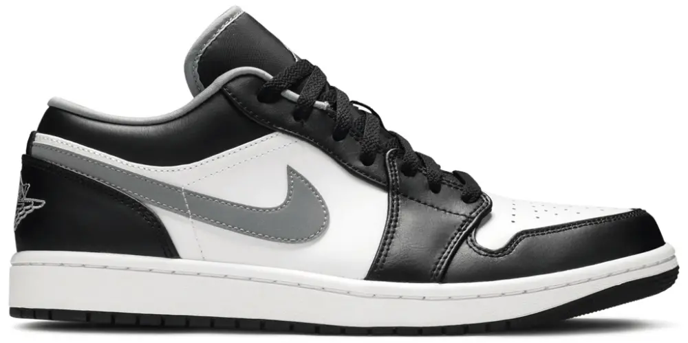 Giày Nike Air Jordan 1 Low 'Black Medium Grey' 553558-040