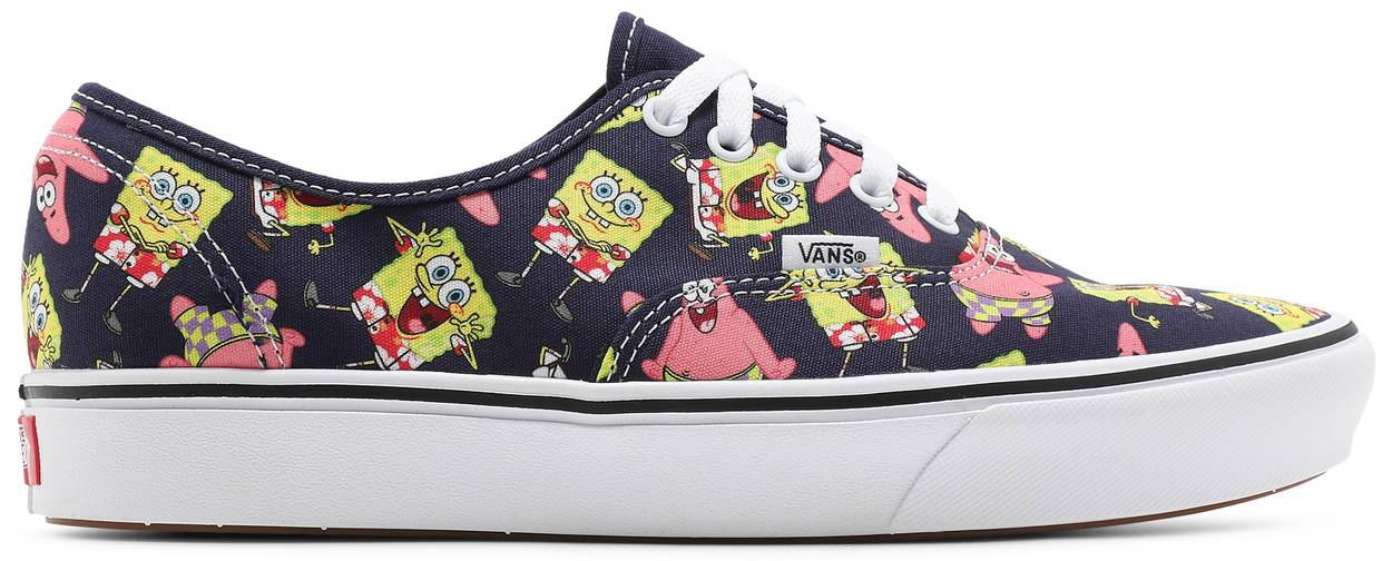 Giày Vans SpongeBob SquarePants x ComfyCush Authentic 'AlohaBob' VN0A3WM7YZ1