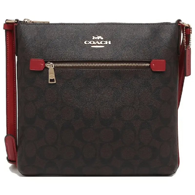 Túi Coach Rowan Pile Bag 'Brown Red' C1554 IMRVQ