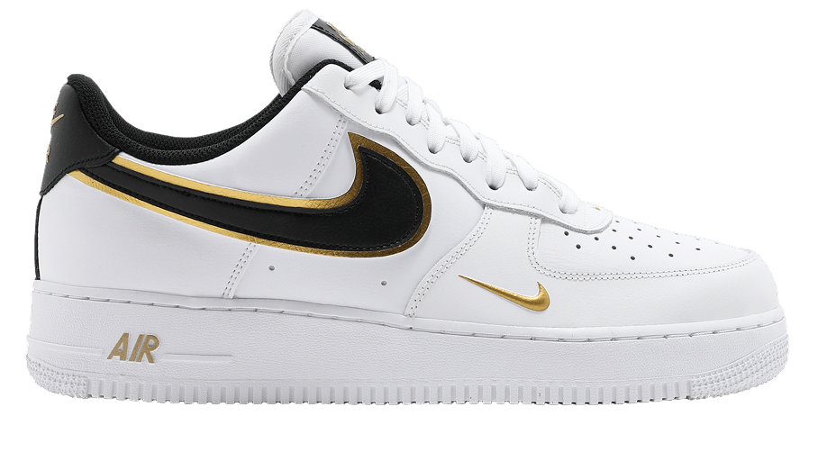 Giày Nike Air Force 1 '07 LV8 'Metallic Swoosh Pack White Metallic Gold'