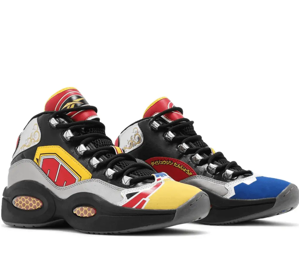 Alternative view of Giày Reebok Question Mid 'Power Rangers Megazord' GY0590