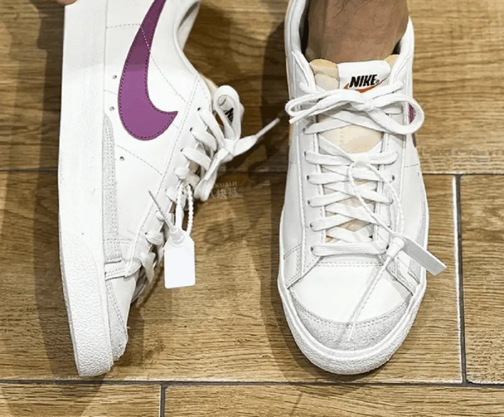 Giày Nike Blazer Low 77 Vintage 'Sail Multi' DA6364-106 - Ảnh 4