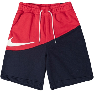 Quần Nike Sportswear Swoosh French Terry Navy Red Short BV5310-657