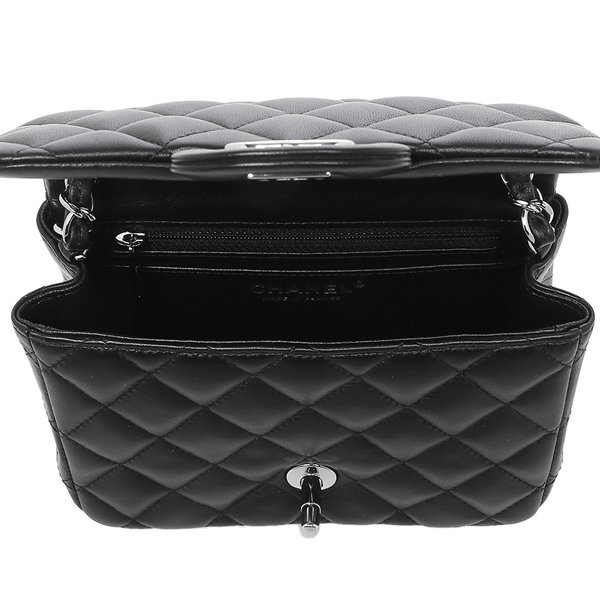 Túi Chanel Mini Flap Bag Lambskin 'Gold-Tone Metal Black' A35200-Y01480-94305 - Ảnh 3