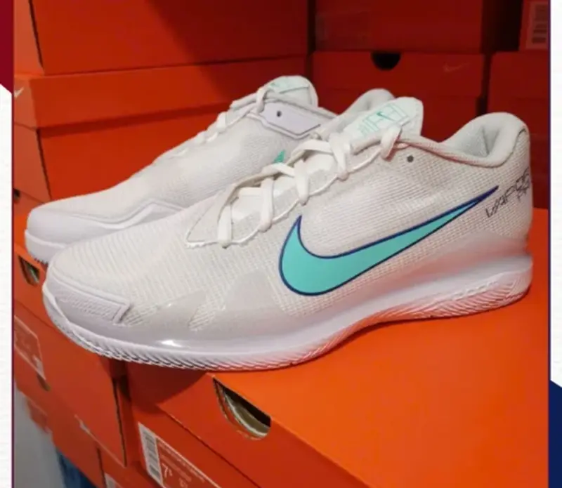 Alternative view of Giày Nike Court Air Zoom Vapor Pro 'White Blue' CZ0220-141