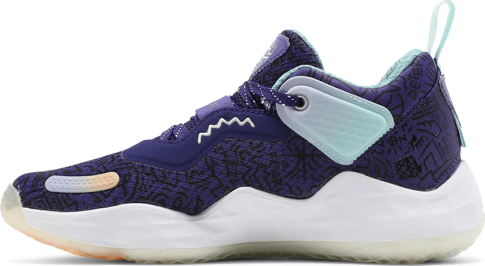 Giày Adidas D.O.N. Issue #3 Big Kids 'Jazz' GZ5488 - Ảnh 6