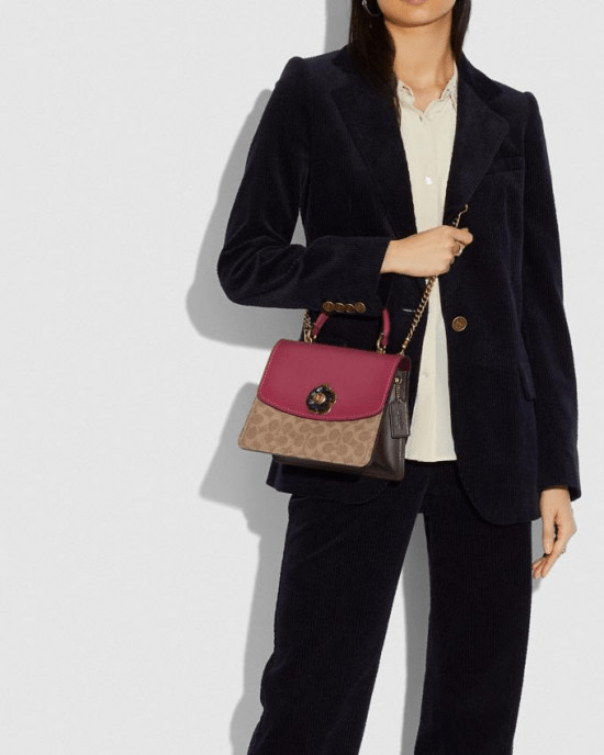 Túi Coach Bolsa Parker 'Dusty Pink' 79274-B4PEX - Ảnh 3