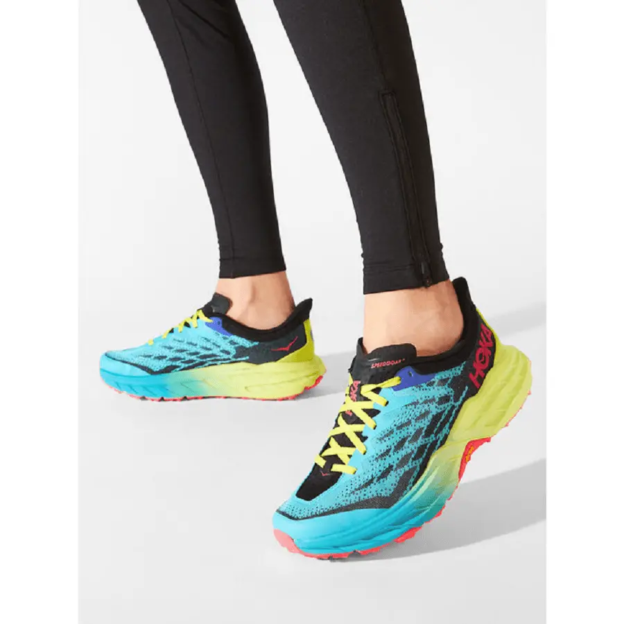 Alternative view of Giày Hoka One One Speedgoat 5 Multicolor 1123157-SBBK