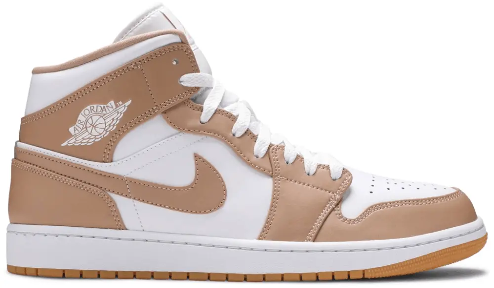 Giày Nike Air Jordan 1 Mid 'Tan Gum' 554724-271