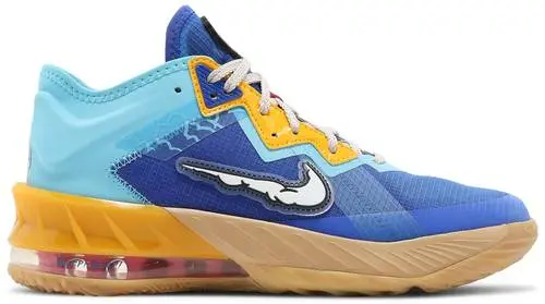 Giày Nike Space Jam x LeBron 18 Low GS 'Wile E. x Roadrunner' DJ3760-401