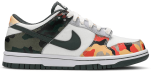 Giày Nike Dunk Low SE GS 'Sail Multi-Camo' DB1909-100